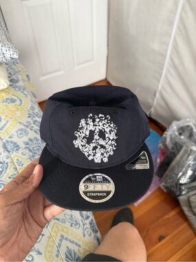 Denim Tears New Era Peace Wreath Navy Hat